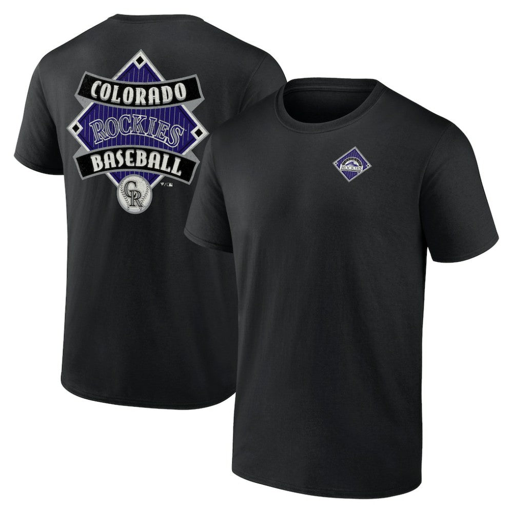 Colorado Rockies Cooperstown Collection Field Play T-Shirt Black