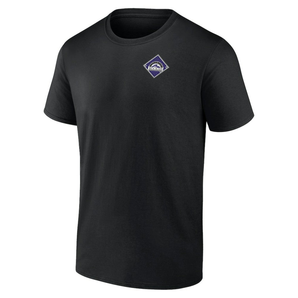 Colorado Rockies Cooperstown Collection Field Play T-Shirt Black