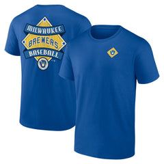 Milwaukee Brewers Cooperstown Collection Field Play T-Shirt Royal