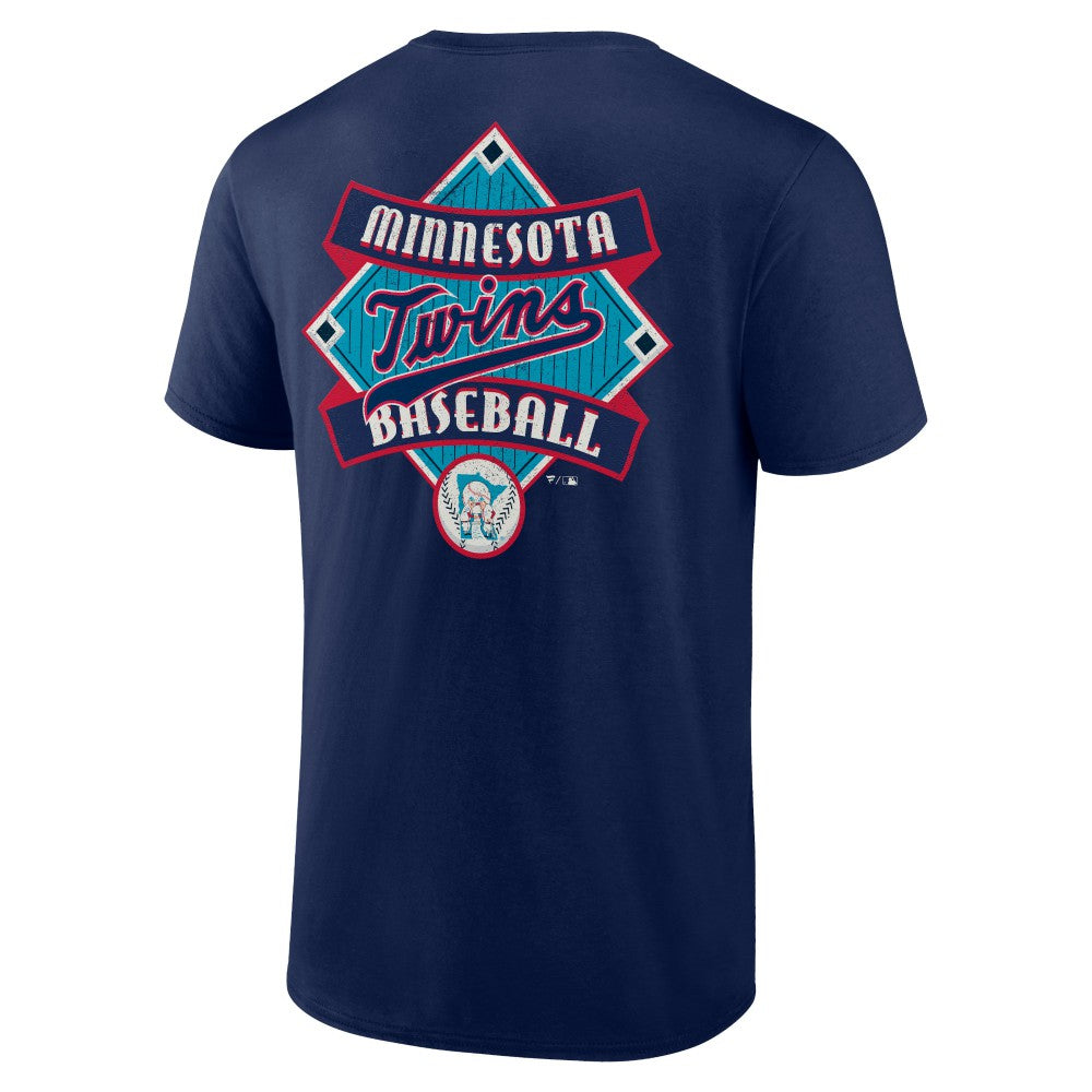 Minnesota Twins Cooperstown Collection Field Play T-Shirt Navy