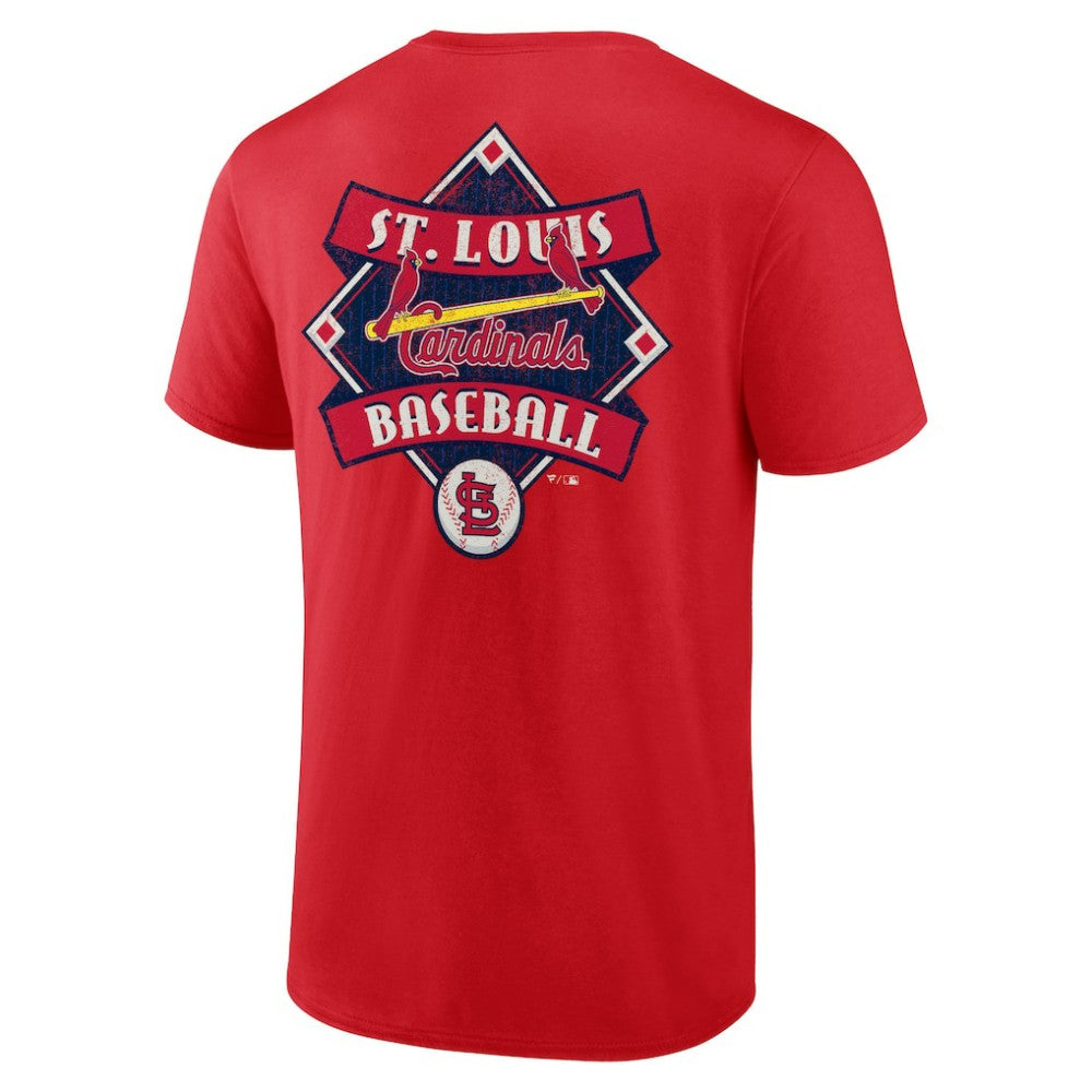 St. Louis Cardinals Cooperstown Collection Field Play T-Shirt Red