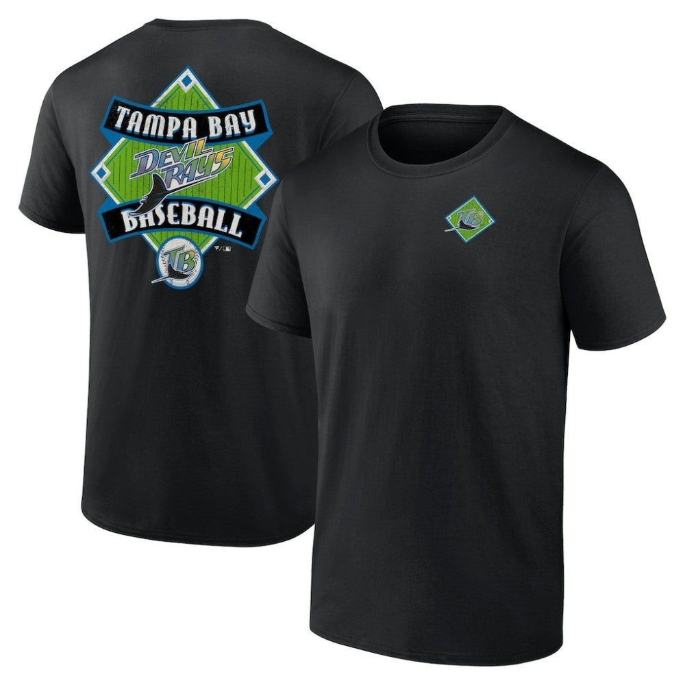 Tampa Bay Rays Cooperstown Collection Field Play T-Shirt Black