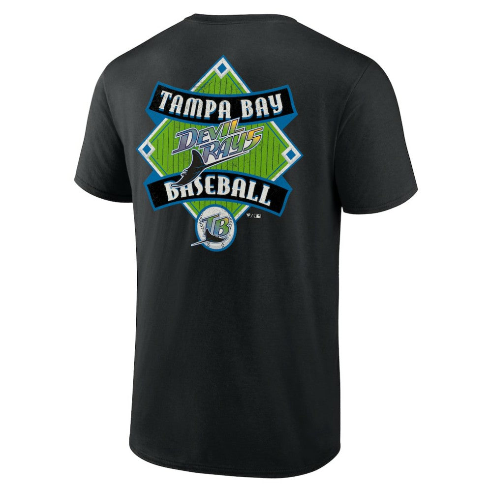 Tampa Bay Rays Cooperstown Collection Field Play T-Shirt Black
