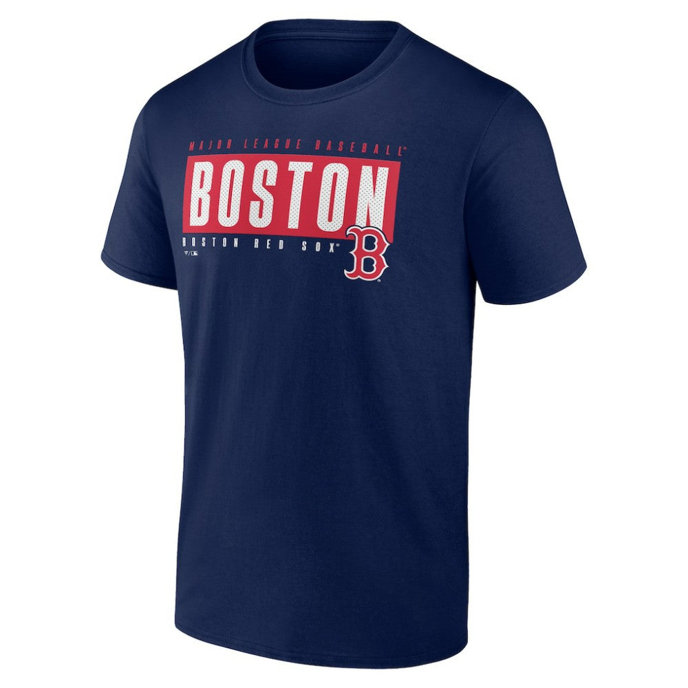 Boston Red Sox Blocked Out T-Shirt Navy