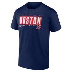 Boston Red Sox Blocked Out T-Shirt Navy