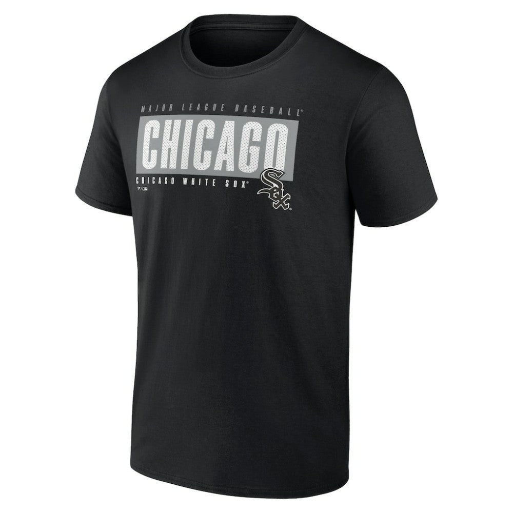 Chicago White Sox Blocked Out T-Shirt Black