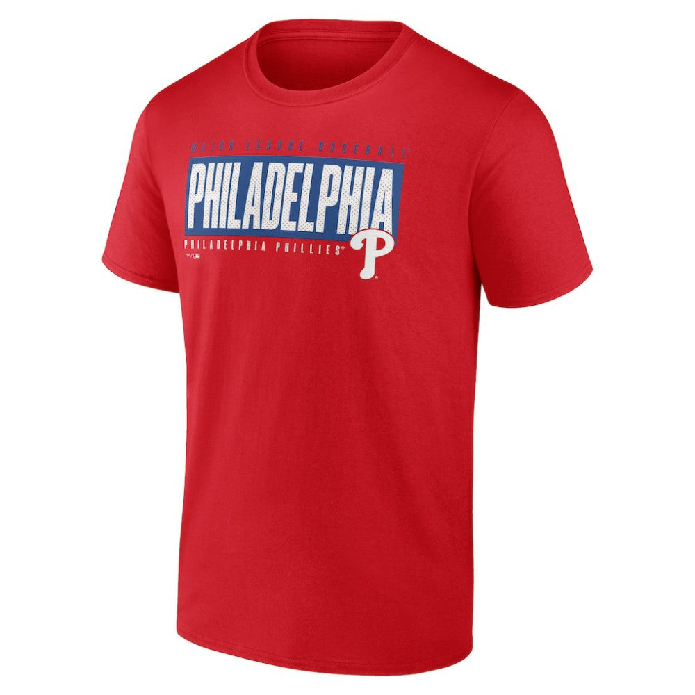 Philadelphia Phillies Blocked Out T-Shirt Red