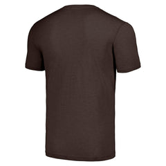 San Diego Padres Homage Cooperstown Collection Hand-Drawn Logo Tri-Blend T-Shirt Brown