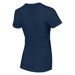 Houston Astros Tiny Turnip Women's Triceratops T-Shirt Navy