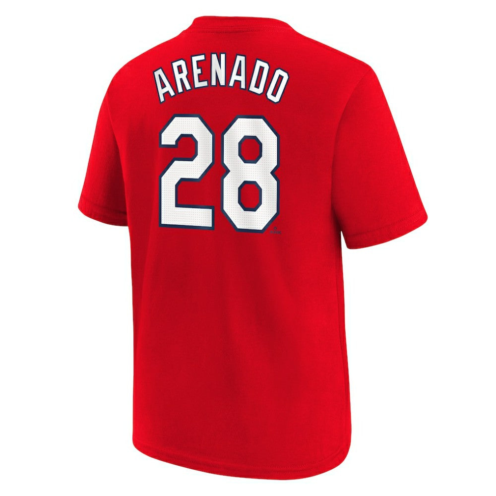 Nolan Arenado St. Louis Cardinals Youth 2024 City Connect Name & Number T-Shirt Red | Nike