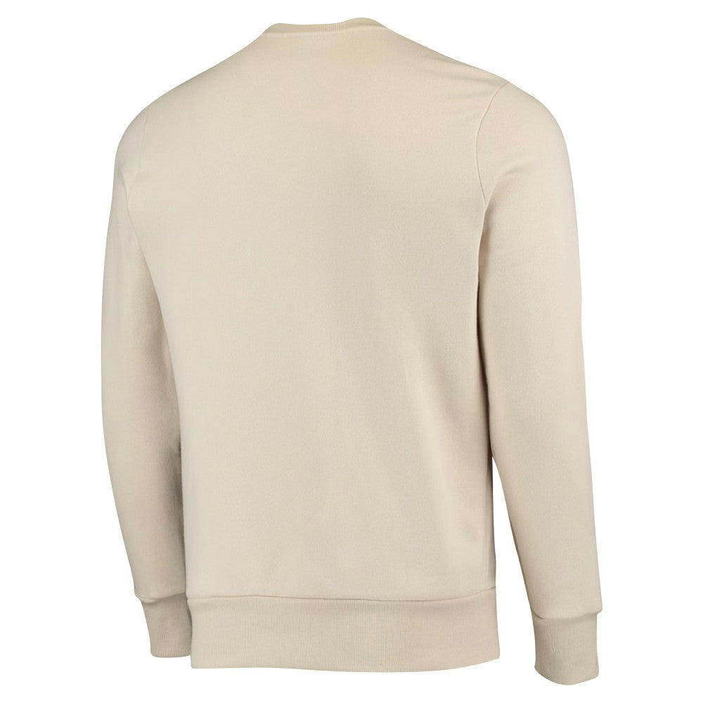 New York Mets Majestic Threads Fleece Pullover Sweatshirt Oatmeal