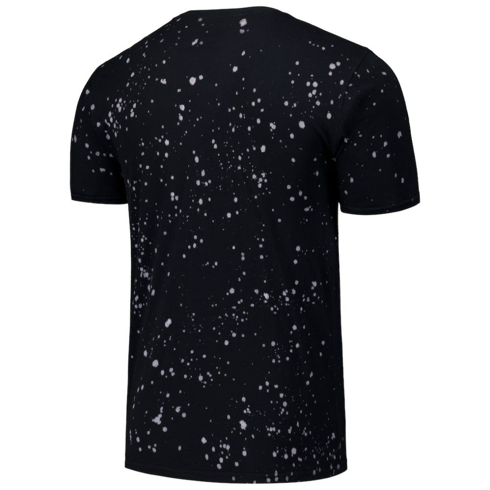 Los Angeles Dodgers Majestic Threads Splatter T-Shirt Black/White