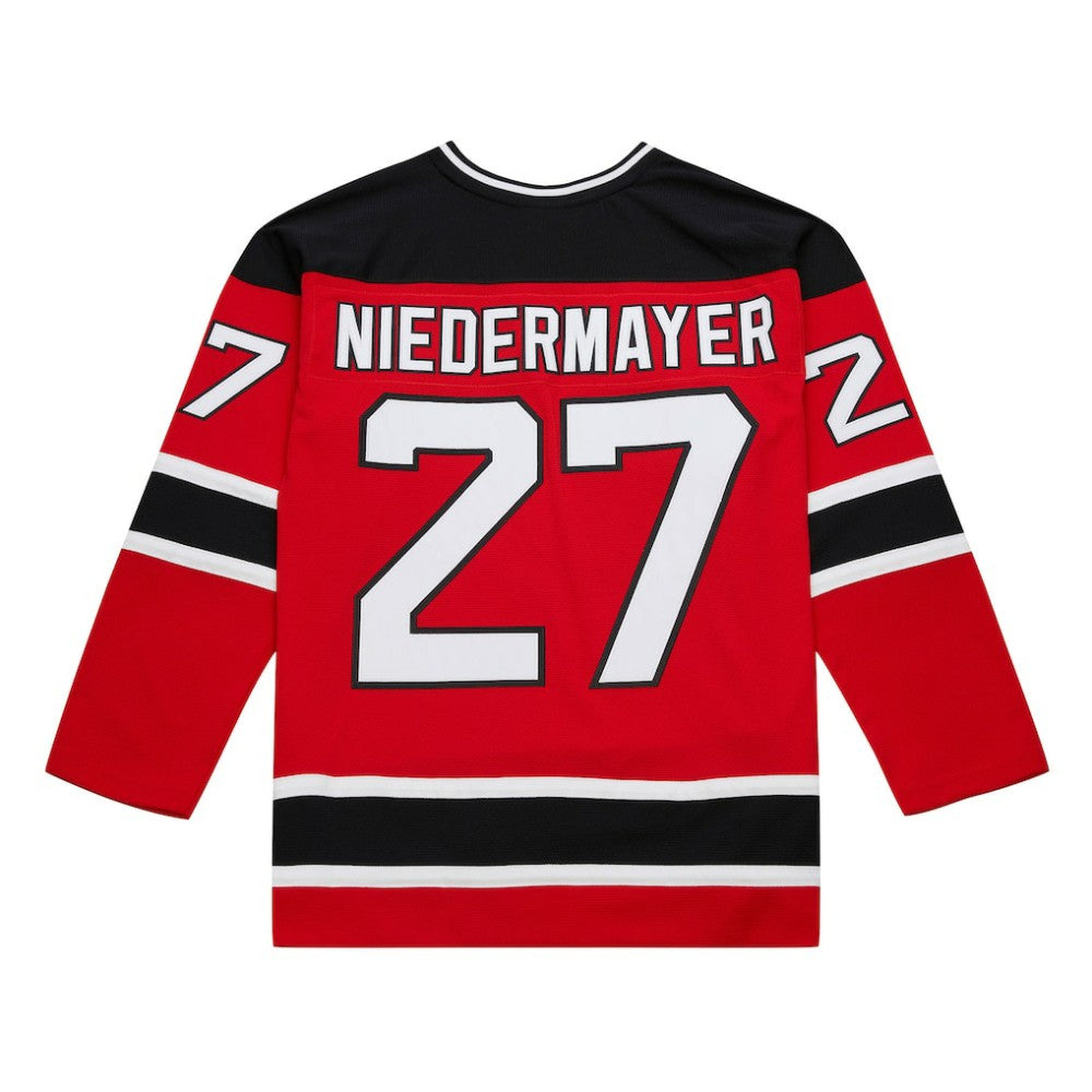 Scott Niedermayer New Jersey Devils Mitchell & Ness Big & Tall 1999/00 Blue Line 2.0 Jersey Red