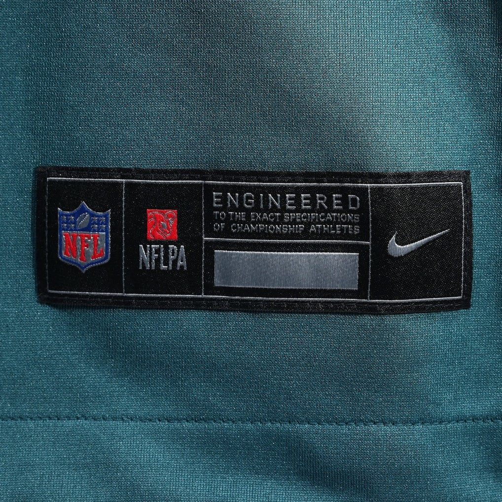 Philadelphia Eagles Custom Game Jersey - Midnight Green