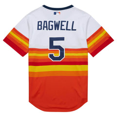 Jeff Bagwell Houston Astros 2004 Cooperstown Collection Authentic Throwback Jersey White | Mitchell & Ness