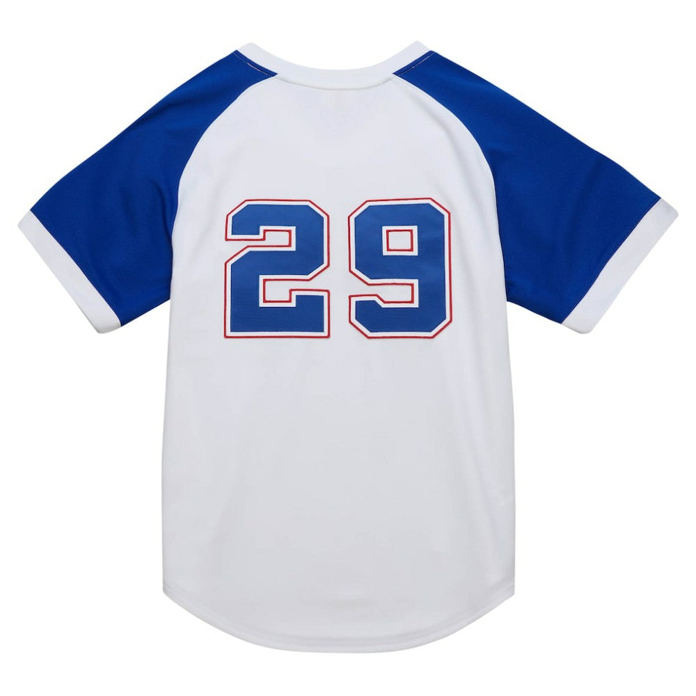 John Smoltz Atlanta Braves 2004 Cooperstown Collection Authentic Throwback Jersey White | Mitchell & Ness