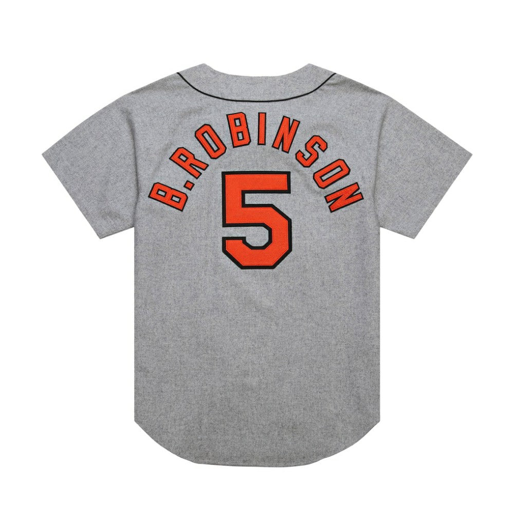 Brooks Robinson Baltimore Orioles Cooperstown Collection 1966 Authentic Jersey Gray | Mitchell & Ness