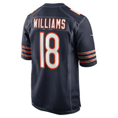 Caleb Williams Chicago Bears Player Game Jersey - Navy