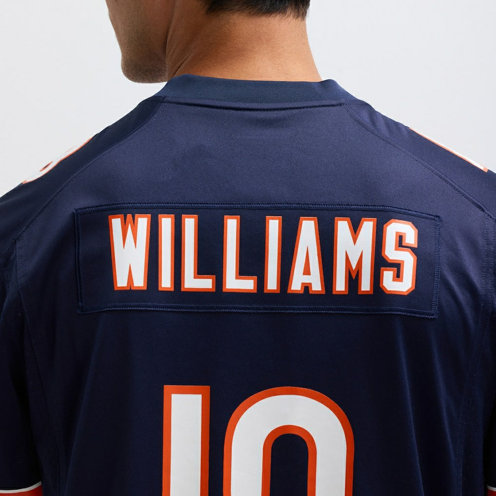 Caleb Williams Chicago Bears Player Game Jersey - Navy