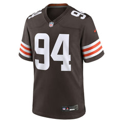 Mason Graham Cleveland Browns 2025 NFL Draft First Round Pick Game Jersey - Brown