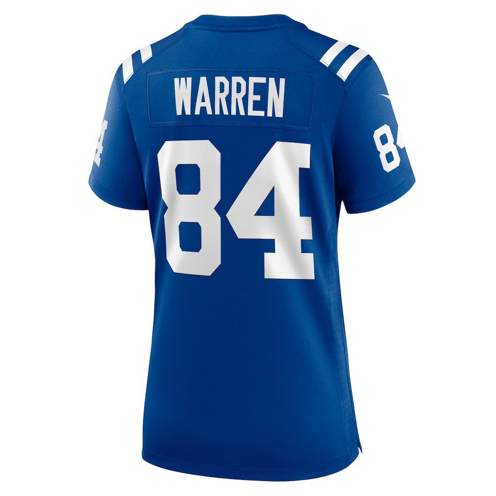 Tyler Warren Indianapolis Colts Women's Game Jersey - Royal