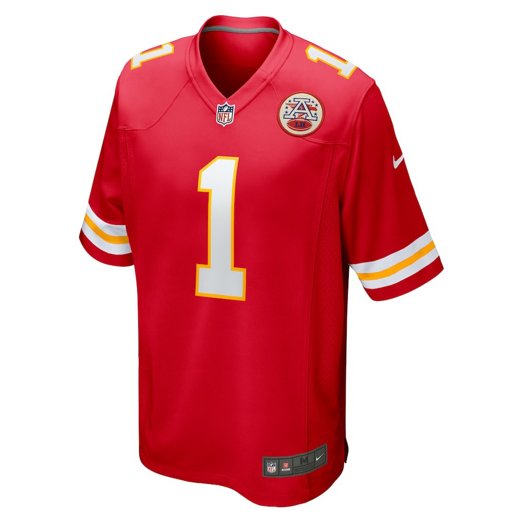 Xavier Worthy Kansas City Chiefs Player Game Jersey - Red