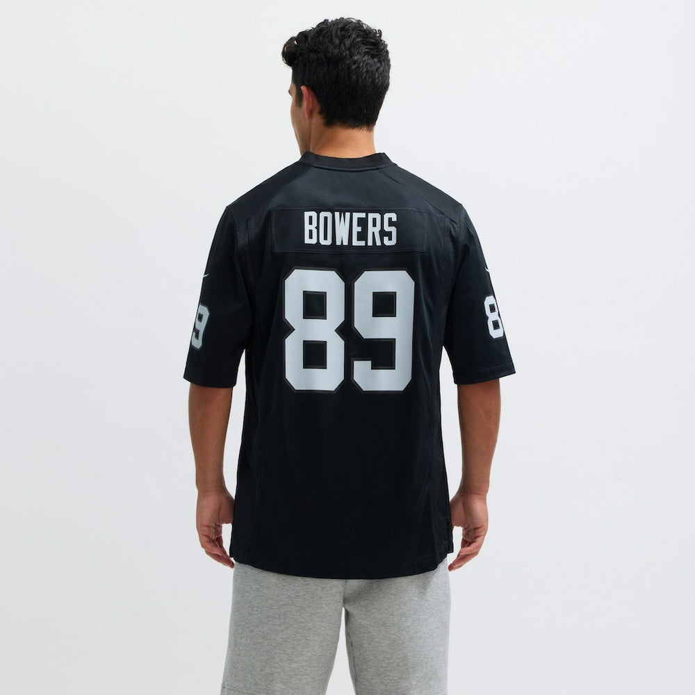 Brock Bowers Las Vegas Raiders Player Game Jersey - Black