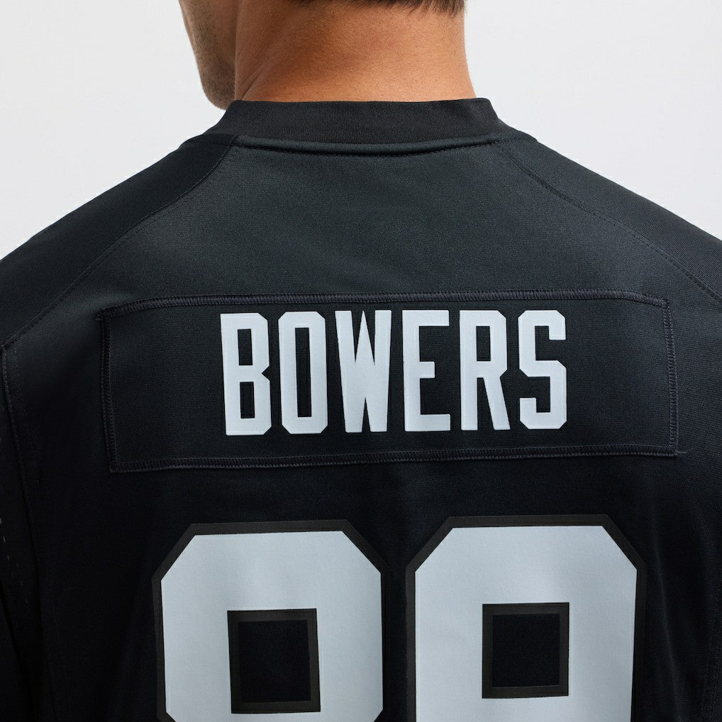 Brock Bowers Las Vegas Raiders Player Game Jersey - Black