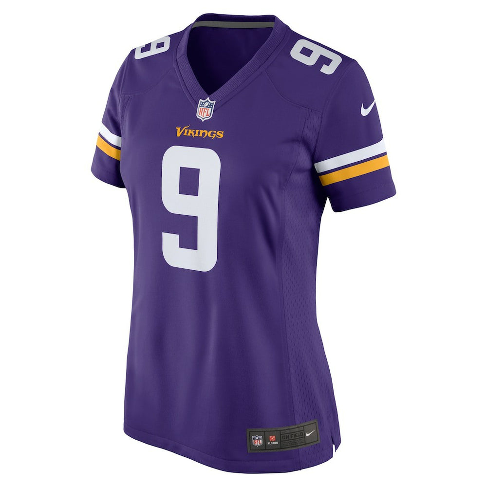 J.J. McCarthy Minnesota Vikings Women's Player Game Jersey - Purple