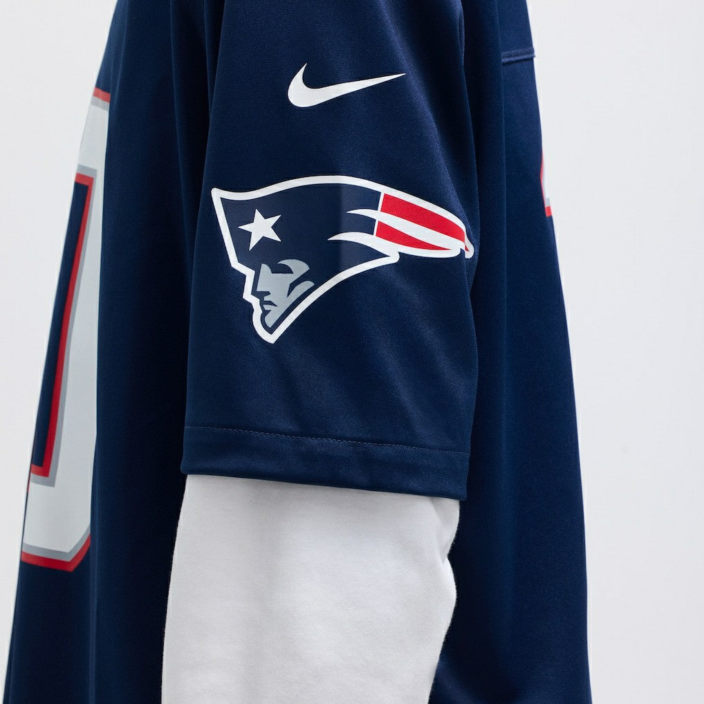 Drake Maye New England Patriots Player Game Jersey - Navy