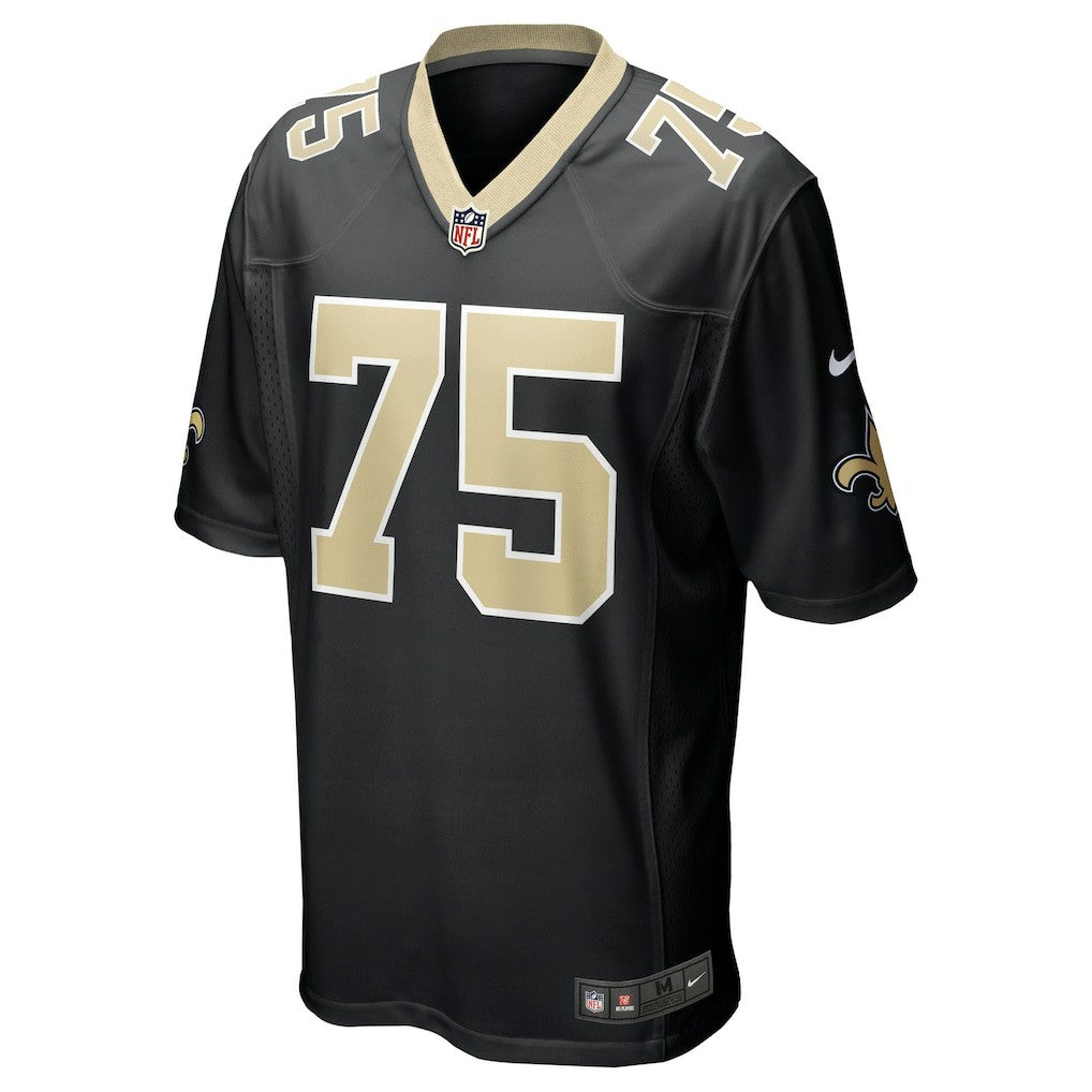 Taliese Fuaga New Orleans Saints Player Game Jersey - Black