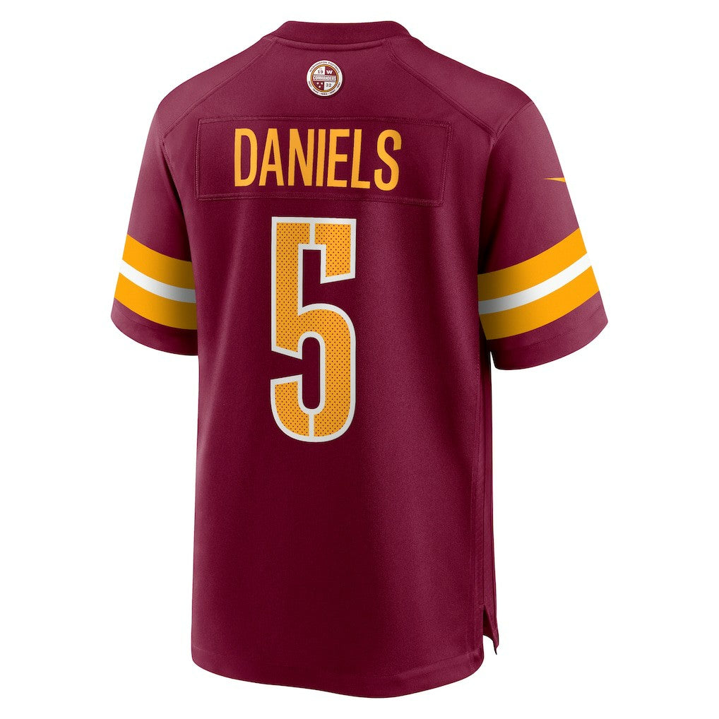 Jayden Daniels Washington Commanders Player Game Jersey - Burgundy