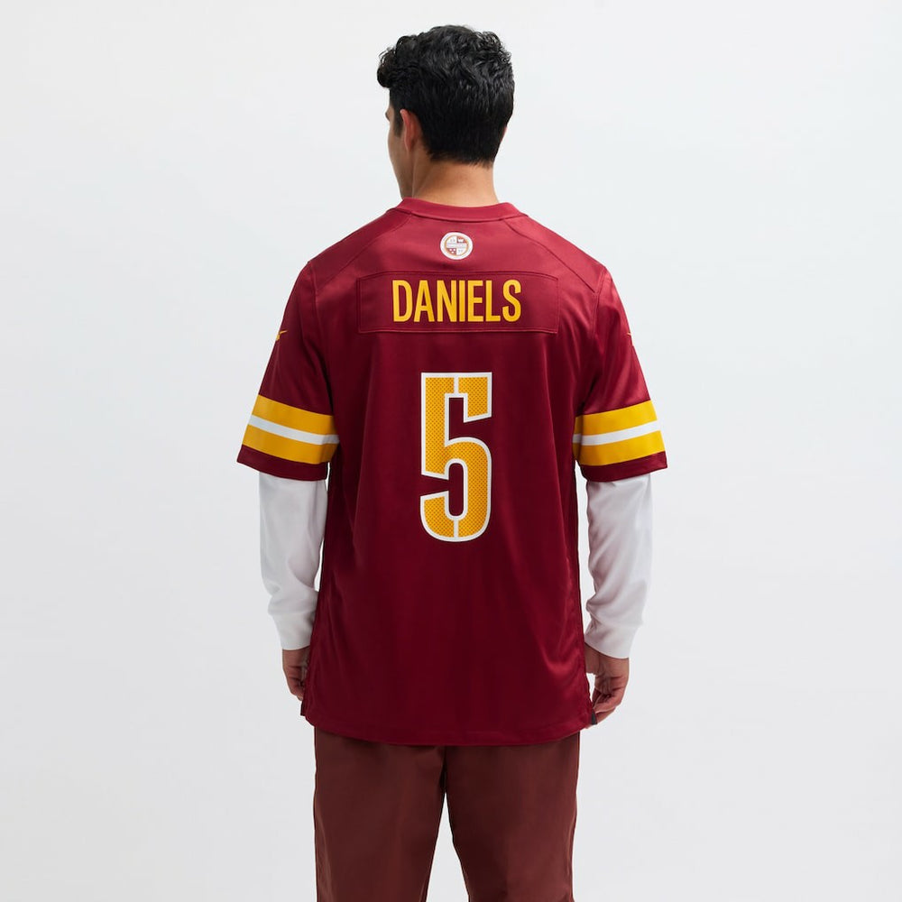 Jayden Daniels Washington Commanders Player Game Jersey - Burgundy