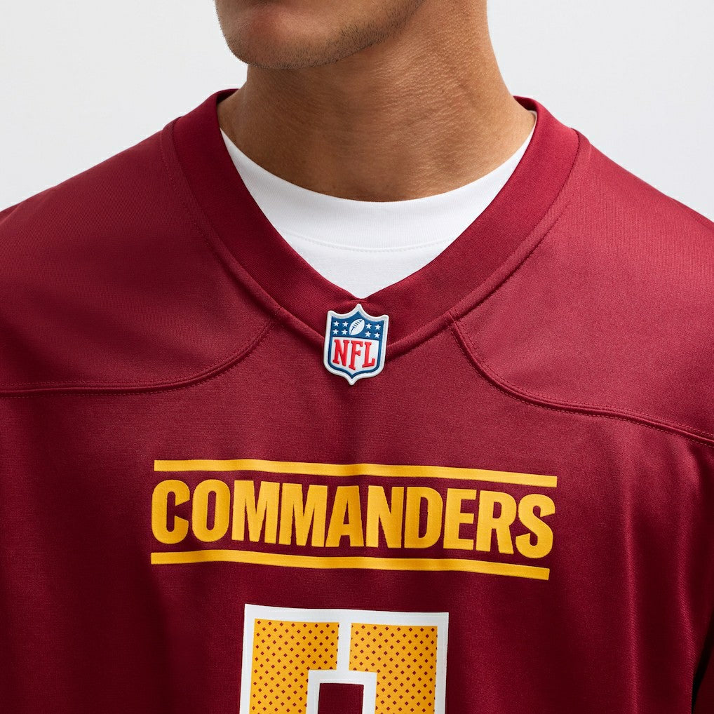 Jayden Daniels Washington Commanders Player Game Jersey - Burgundy