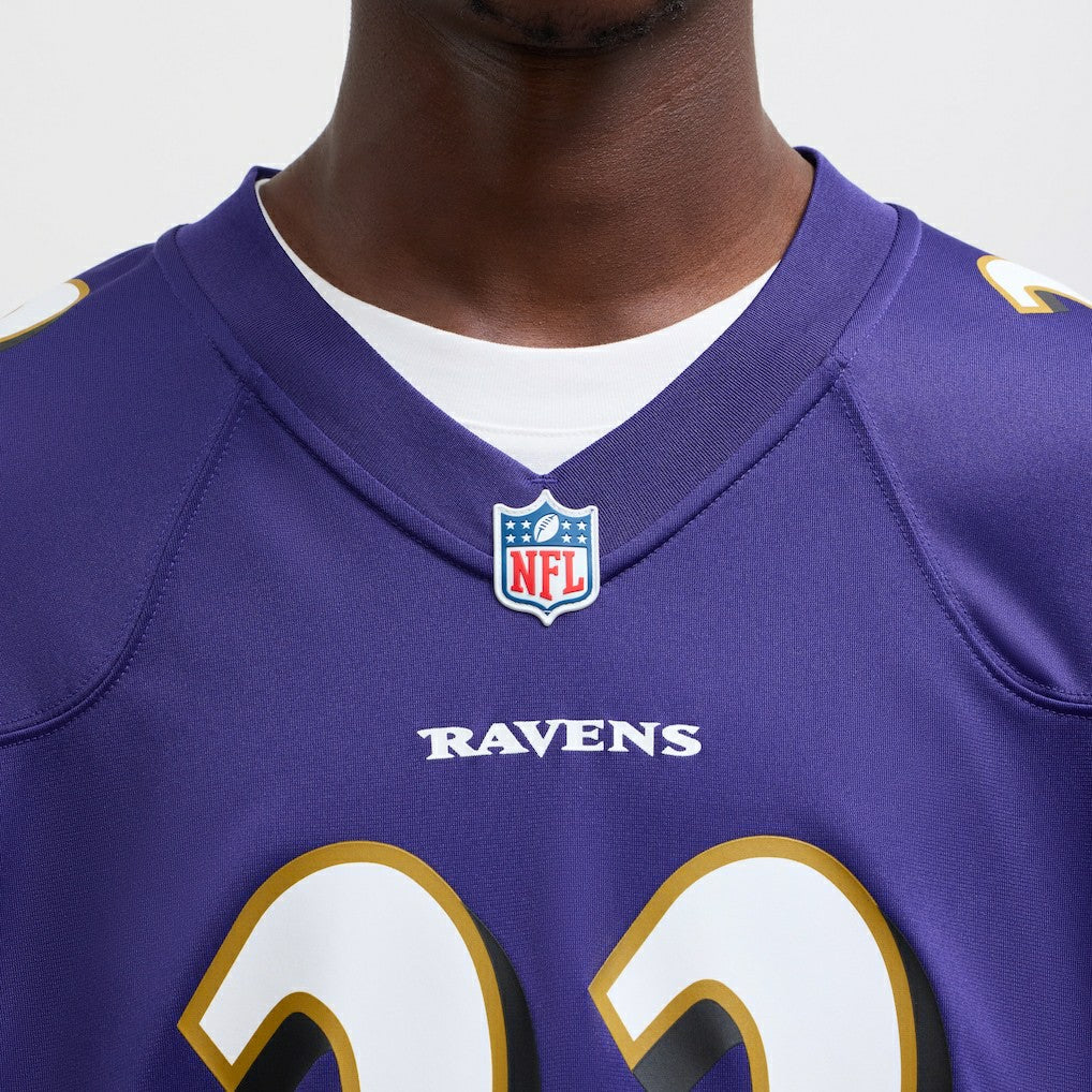 Derrick Henry Baltimore Ravens Game Player Jersey - Purple