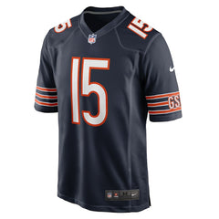Rome Odunze Chicago Bears Player Game Jersey - Navy