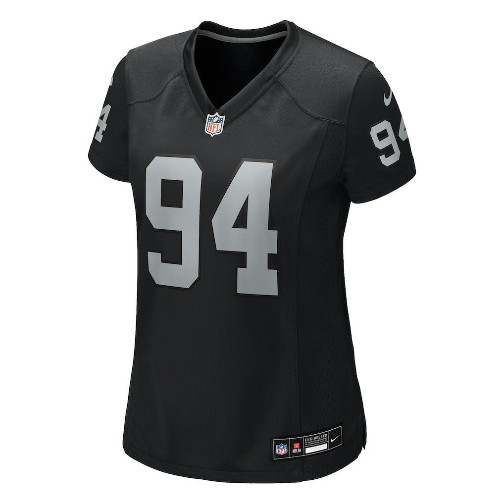Christian Wilkins Las Vegas Raiders Women's Team Game Jersey - Black