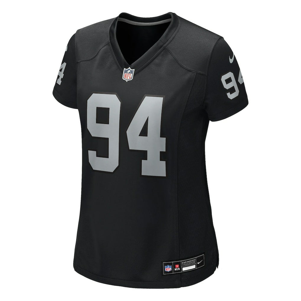 Christian Wilkins Las Vegas Raiders Women's Team Game Jersey - Black