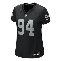 Christian Wilkins Las Vegas Raiders Women's Team Game Jersey - Black