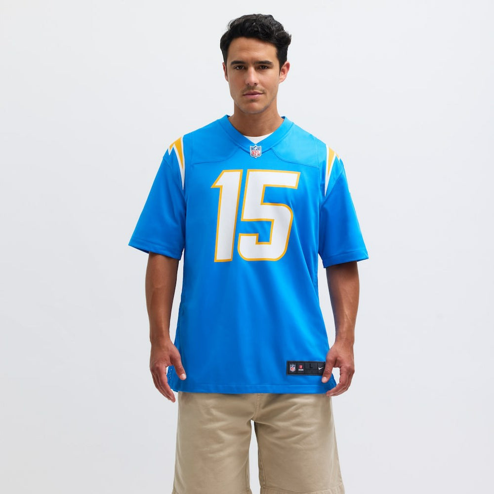 Ladd McConkey Los Angeles Chargers Player Game Jersey - Powder Blue
