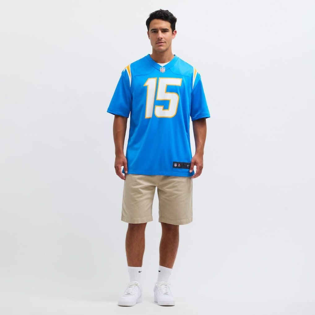 Ladd McConkey Los Angeles Chargers Player Game Jersey - Powder Blue