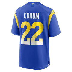 Blake Corum Los Angeles Rams Game Player Jersey - Royal