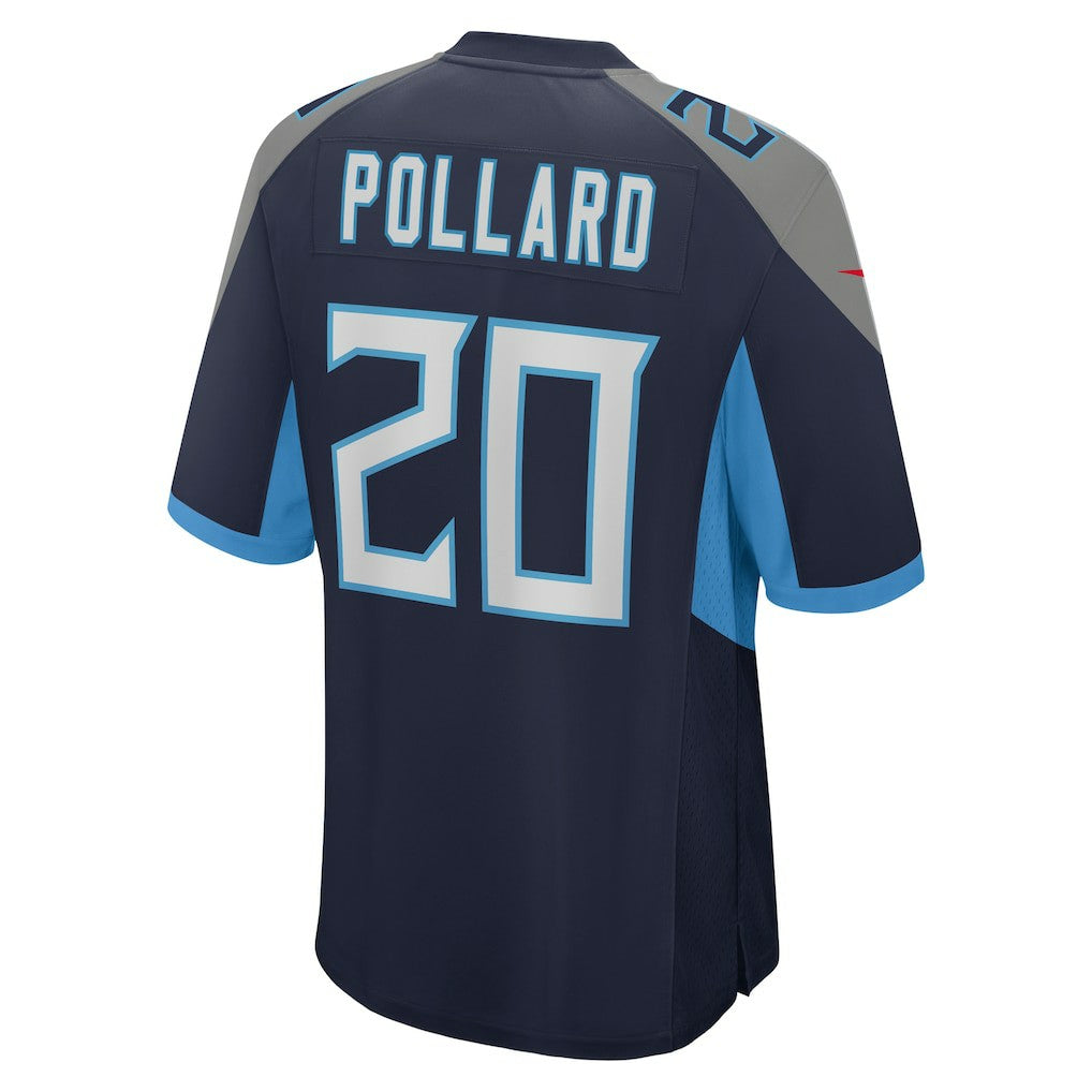 Tony Pollard Tennessee Titans Game Player Jersey - Navy