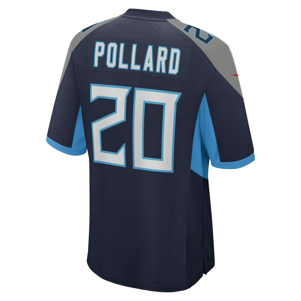 Tony Pollard Tennessee Titans Game Player Jersey - Navy