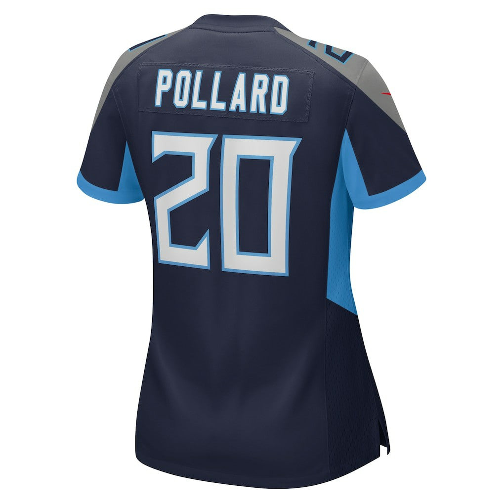 Tony Pollard Tennessee Titans Women's Game Player Jersey - Navy