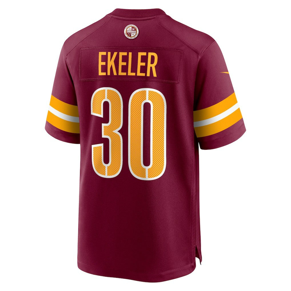 Austin Ekeler Washington Commanders Game Player Jersey - Burgundy