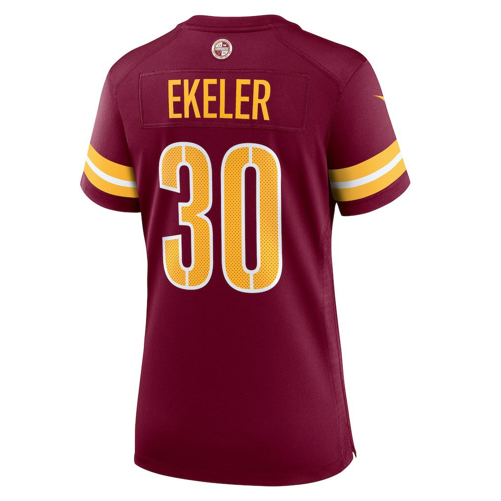 Austin Ekeler Washington Commanders Women's Game Player Jersey - Burgundy