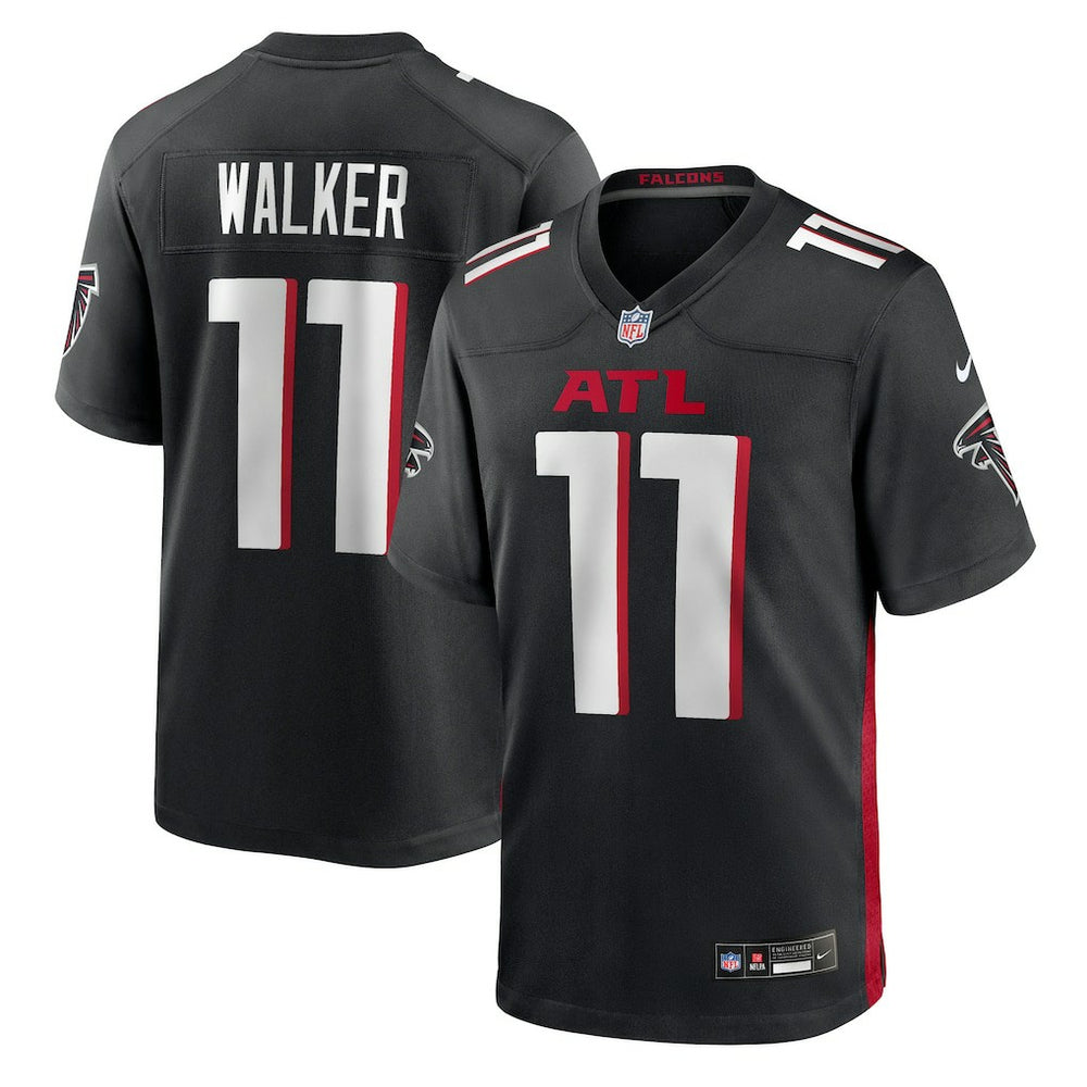 Jalon Walker Atlanta Falcons 2025 NFL Draft First Round Pick Game Jersey - Black