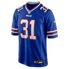 Maxwell Hairston Buffalo Bills 2025 NFL Draft First Round Pick Game Jersey - Royal