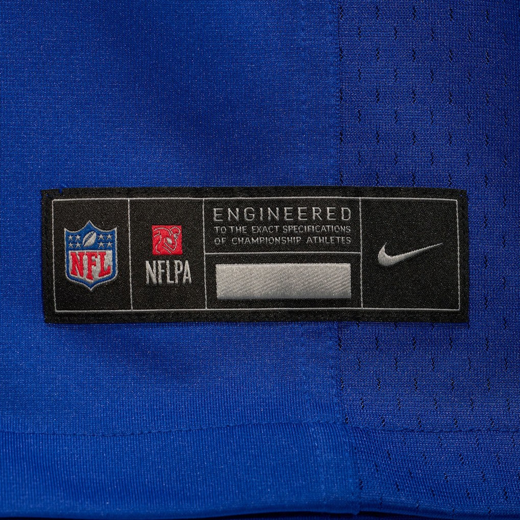 Maxwell Hairston Buffalo Bills 2025 NFL Draft First Round Pick Game Jersey - Royal